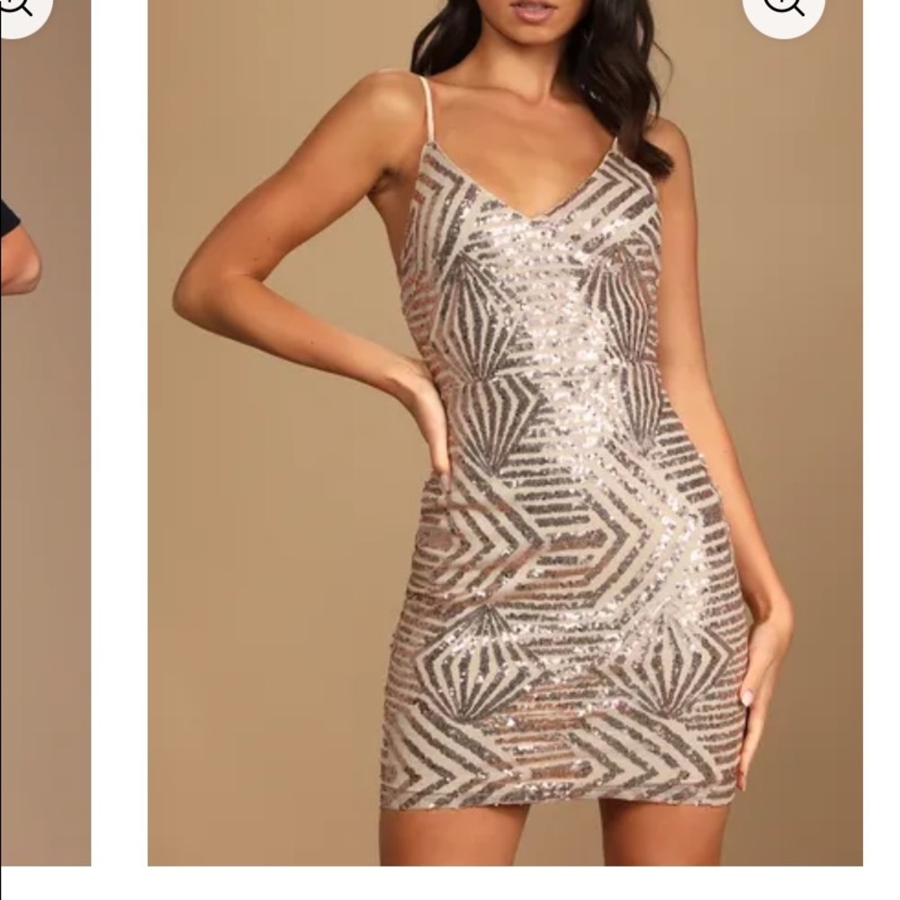 New With Tags- Lulus formal dress- smoke free home.